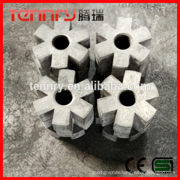 China Antioxidant Aluminum Degassing Graphite Impeller Manufacturers